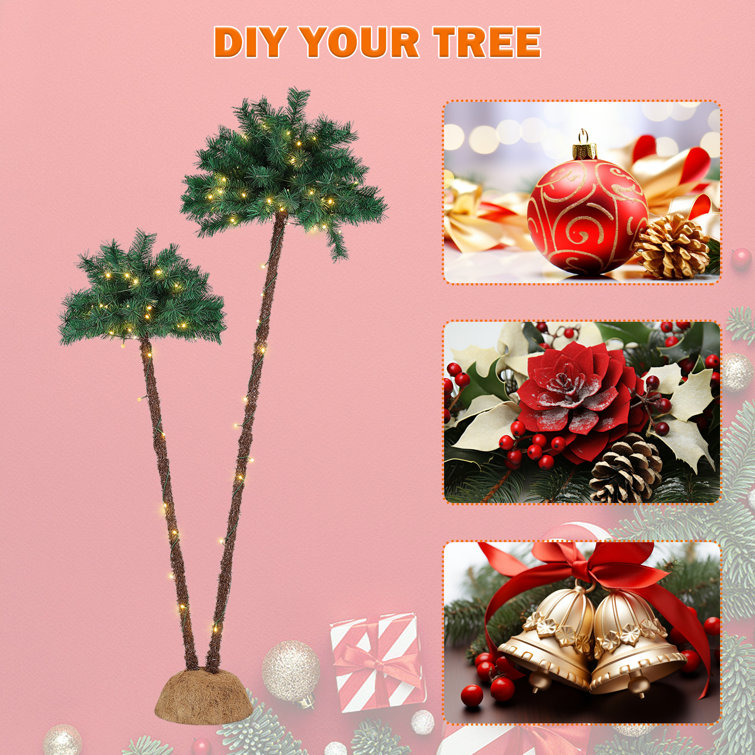 Primrue 72'' Faux Palm Tree Wayfair Canada